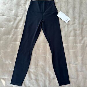 NWT lululemon Align High-Rise Pant 25" Black - Size 4